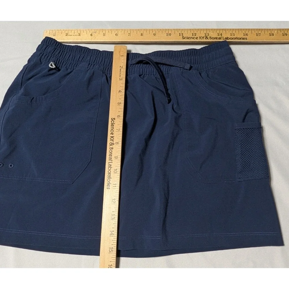 Columbia PFG Skort 15" Blue - Women Medium - Picture 4 of 15